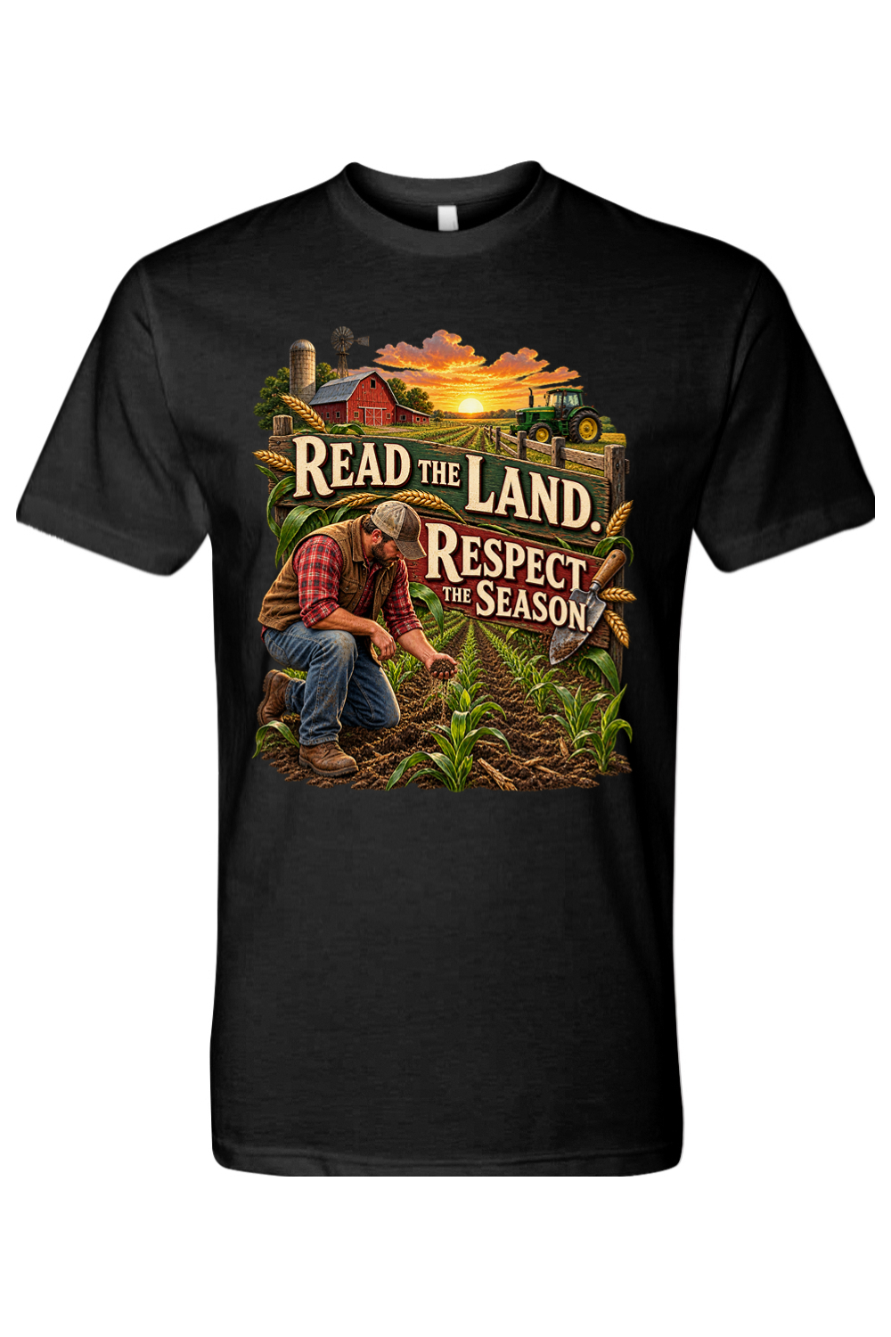 READ THE LAND - RESPECT THE SEASON - T-Shirt 2