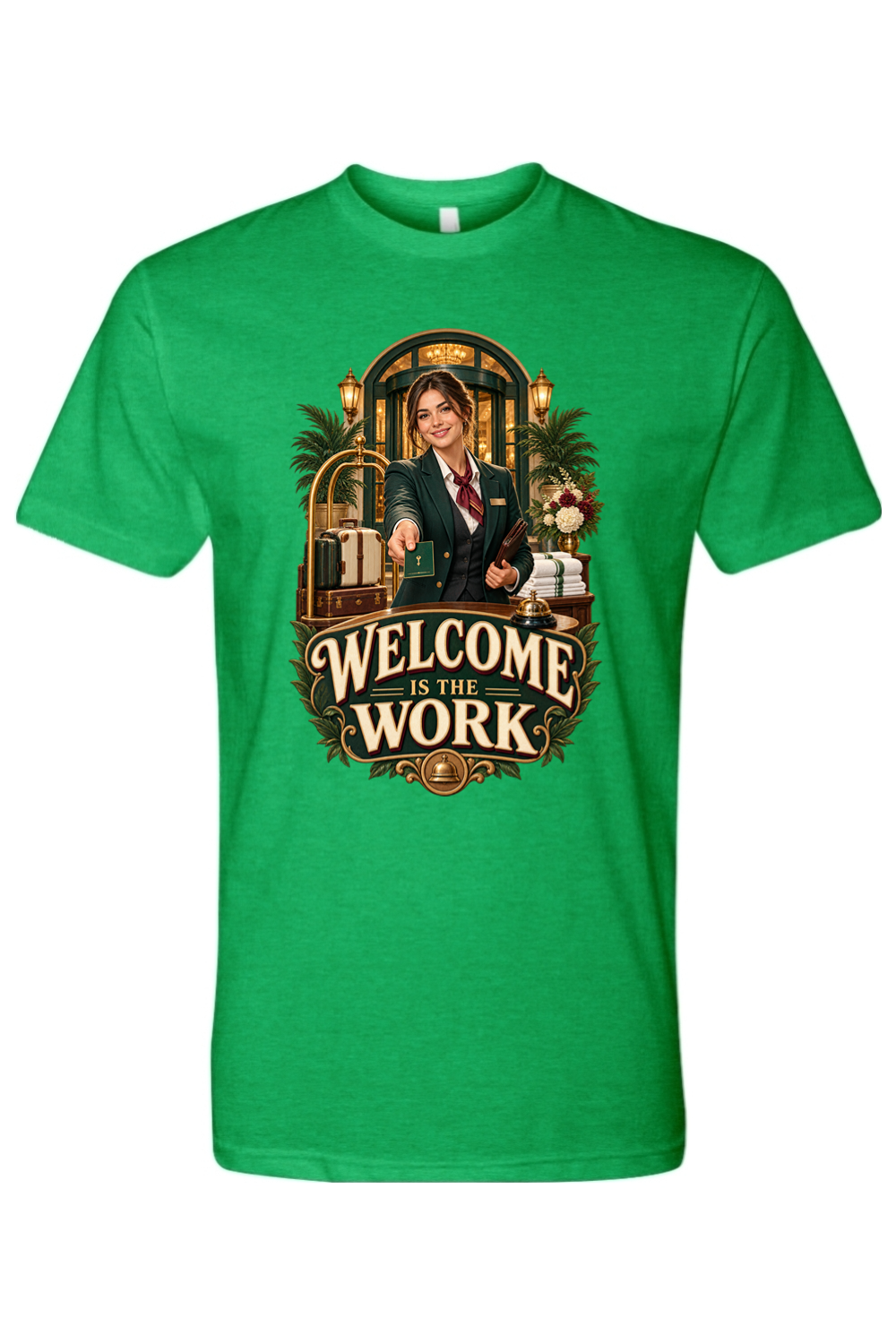 WELCOME IS THE WORK - T-Shirt 4