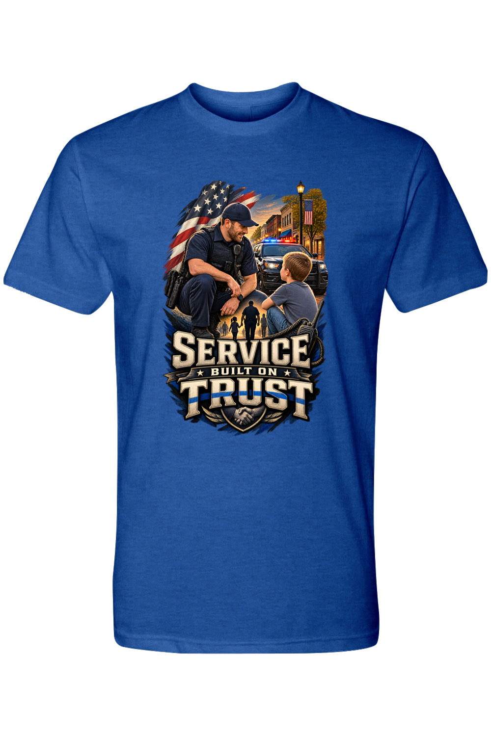 SERVICE BUILT ON TRUST - T-Shirt  8
