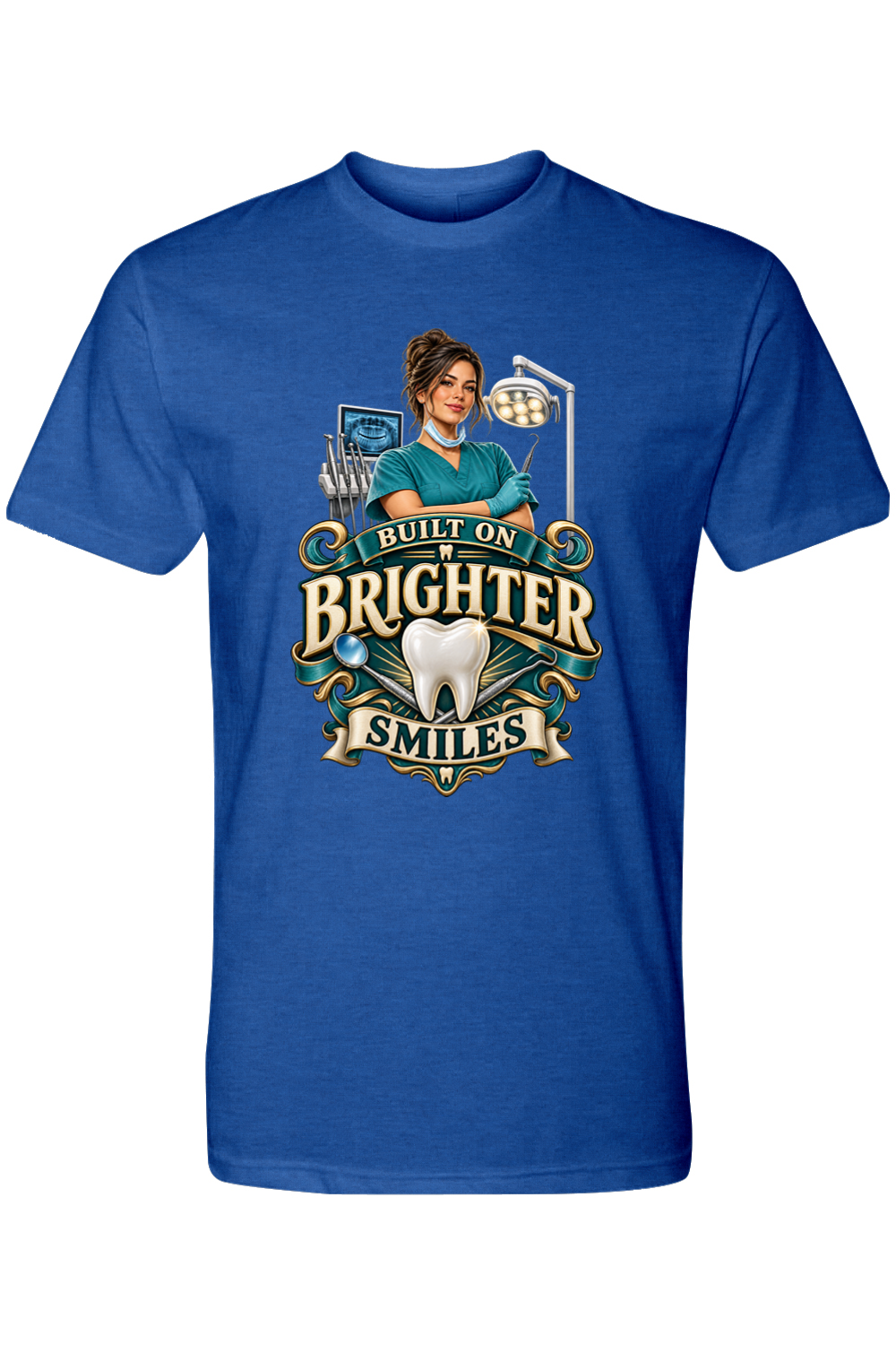 BUILT ON BRIGHTER SMILES - T-Shirt 9