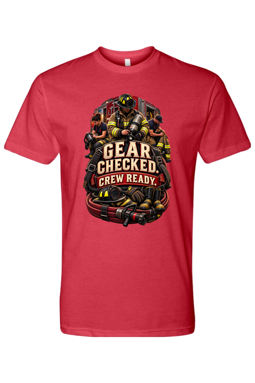 GEAR CHECKED. CREW READY. - T-Shirt 5