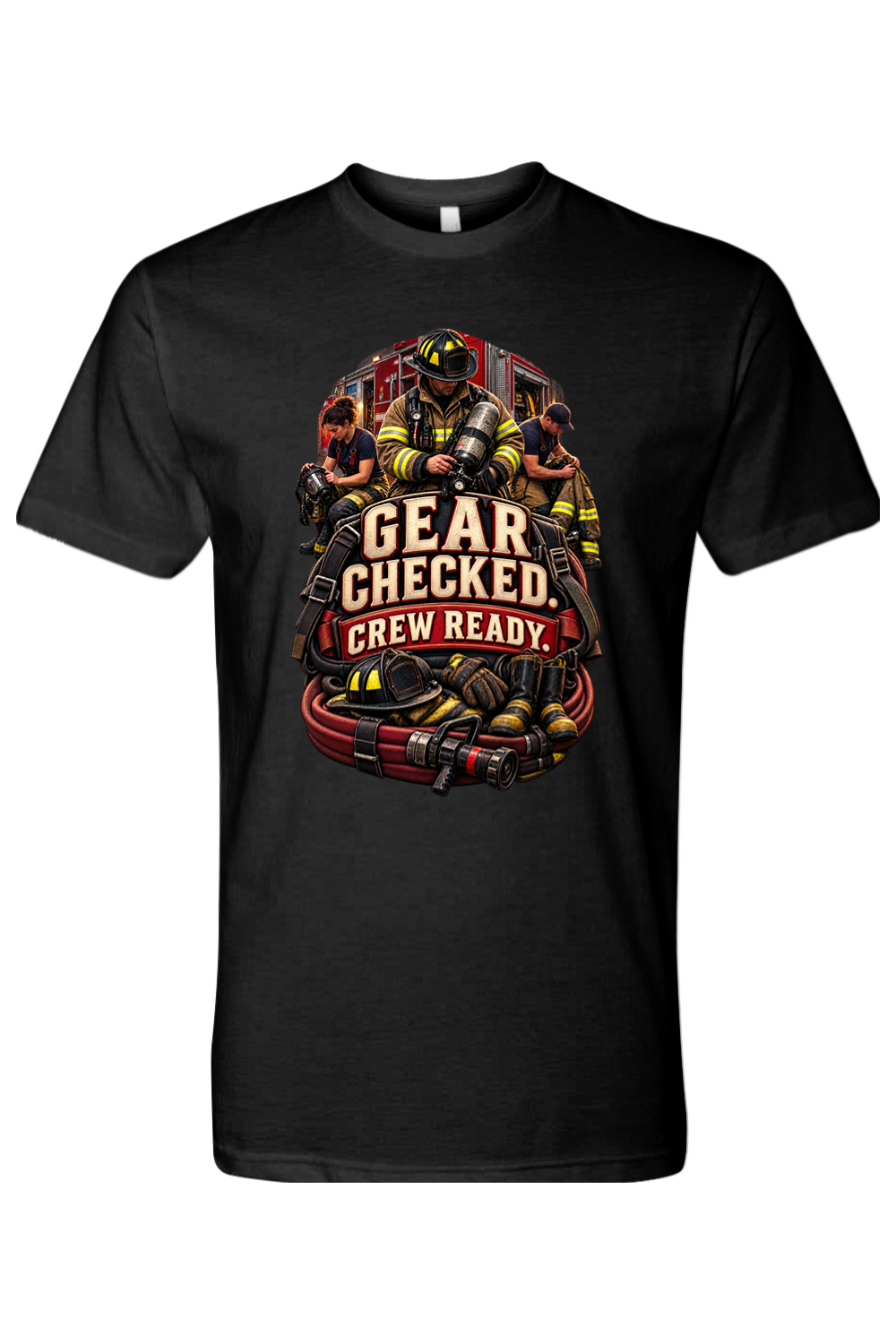 GEAR CHECKED. CREW READY. - T-Shirt 2