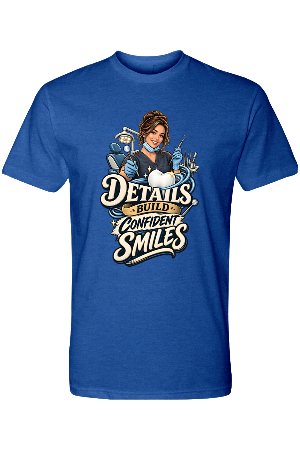 DETAILS BUILD CONFIDENT SMILES - T-Shirt 7
