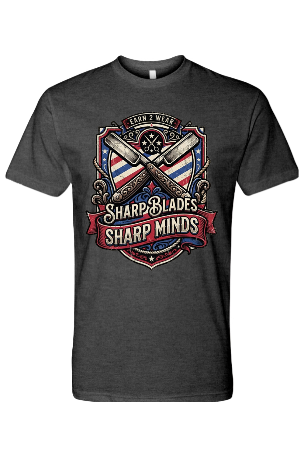 SHARP BLADES SHARP MINDS - T-SHIRT 3
