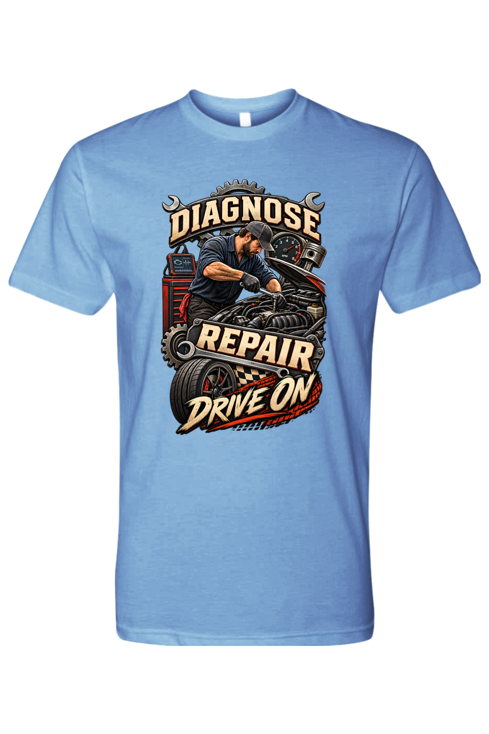 DIAGNOSE REPAIR - DRIVE ON - T-Shirt 4