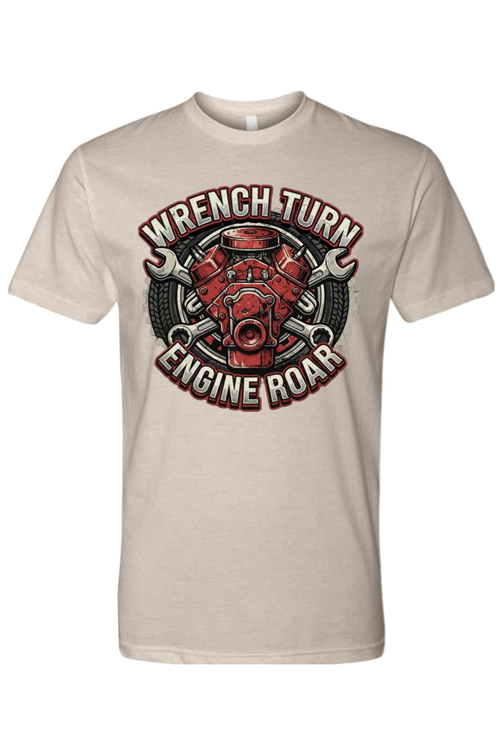 WRENCH TURN - ENGINE ROAR - T-Shirt 8