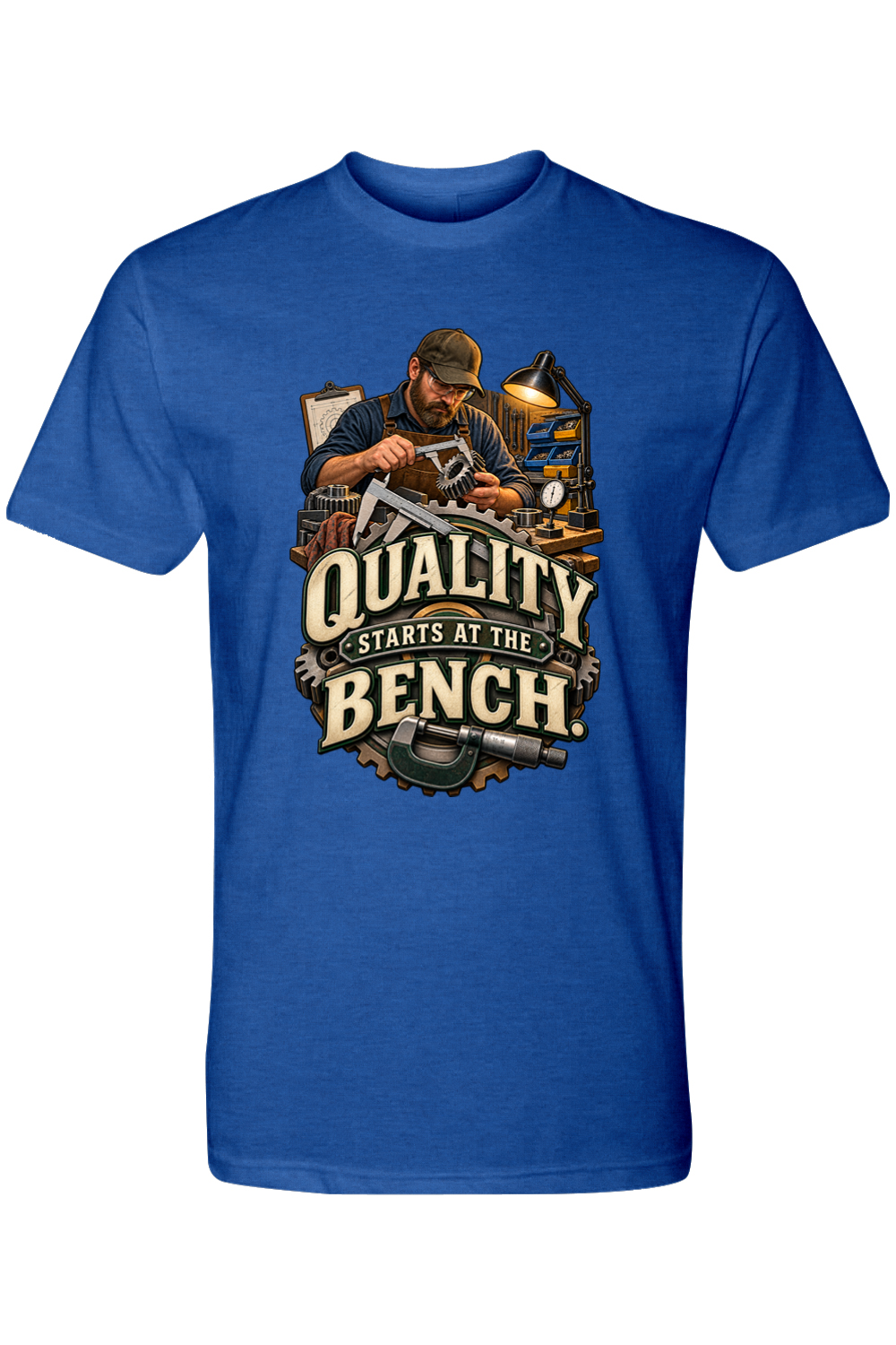 QUALITY STARTS AT THE BENCH - T-Shirt 7