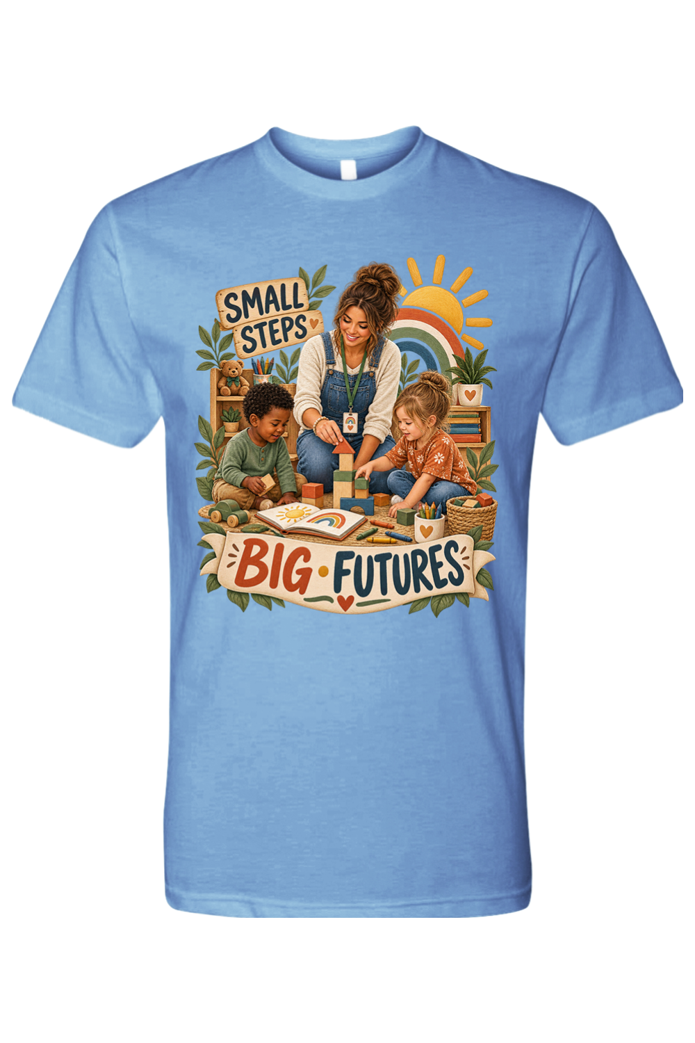 SMALL STEPS - BIG FUTURES - T-Shirt 8