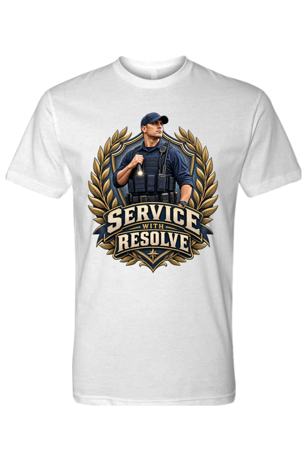SERVICE WITH RESOLVE - T-Shirt