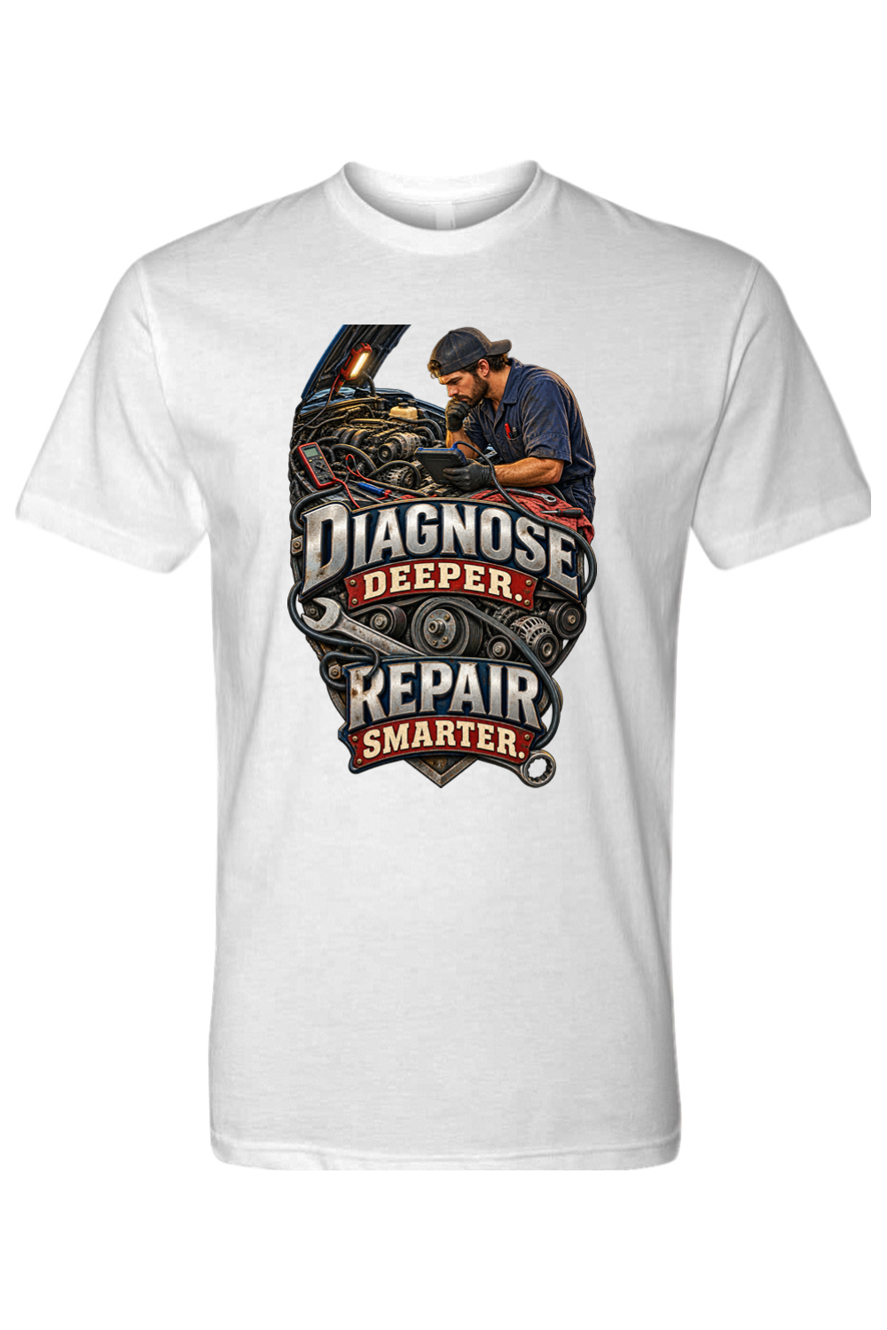DIAGNOSE DEEPER - REPAIR SMARTER - T-Shirt