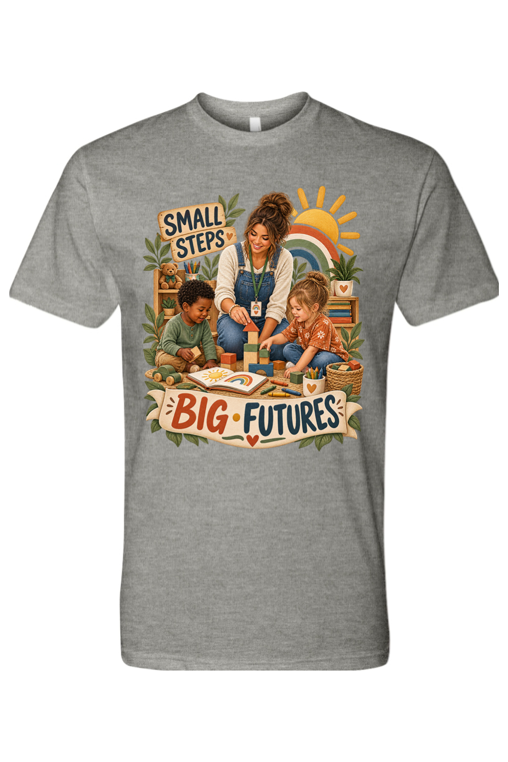SMALL STEPS - BIG FUTURES - T-Shirt 5