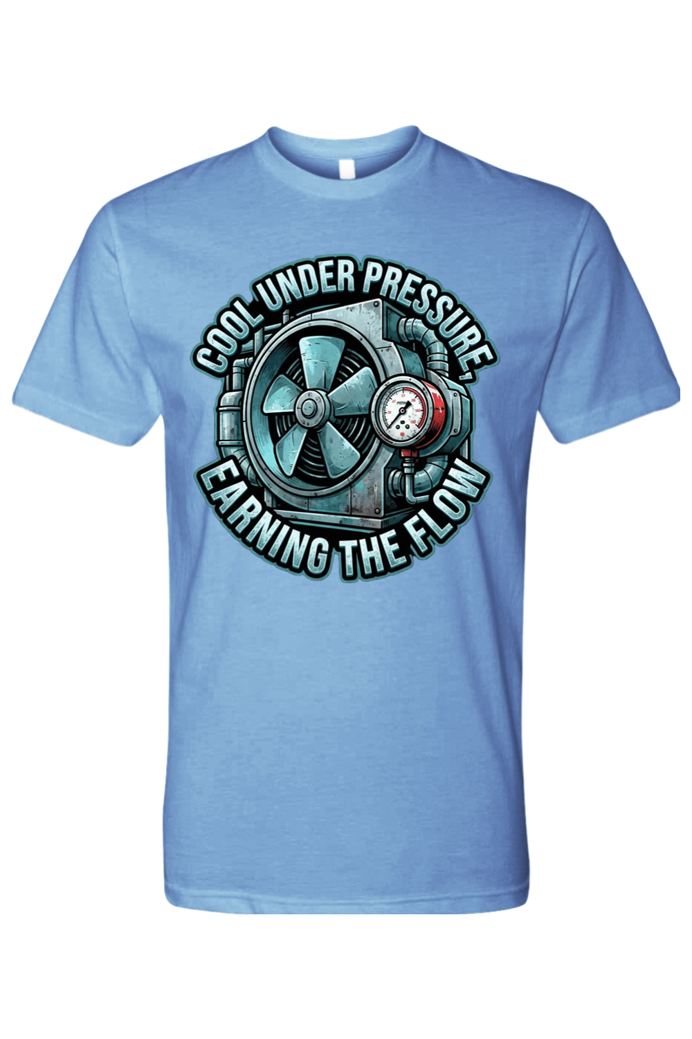 COOL UNDER PRESSURE - EARNING THE FLOW - T-Shirt 4