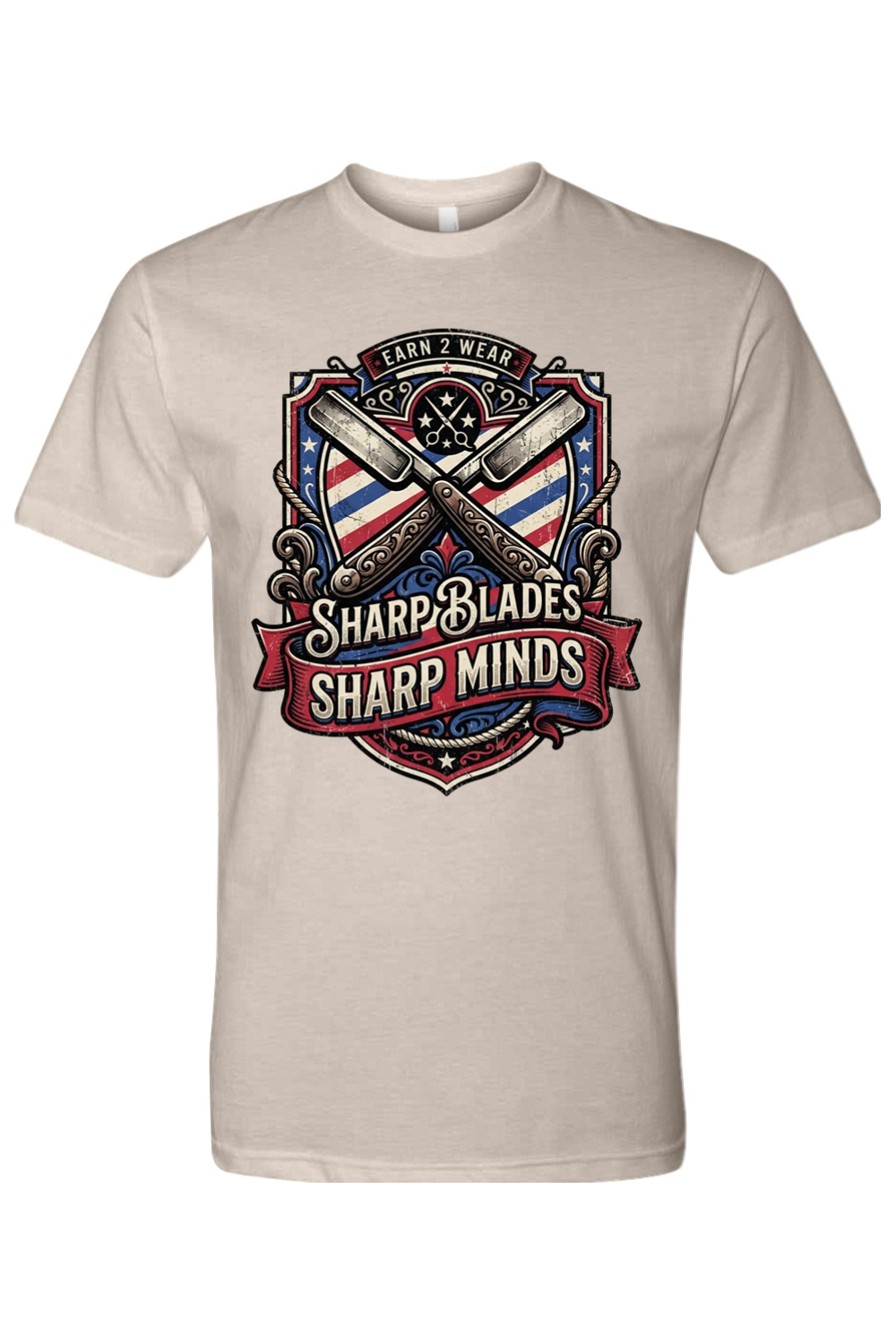 SHARP BLADES SHARP MINDS - T-SHIRT 8