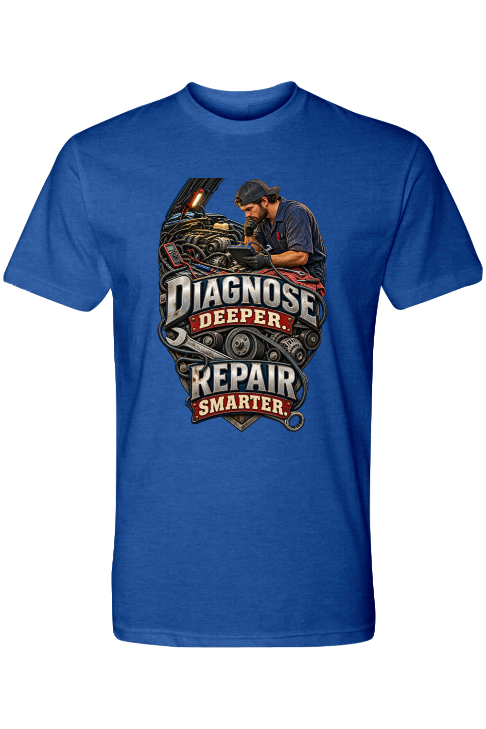 DIAGNOSE DEEPER - REPAIR SMARTER - T-Shirt 8
