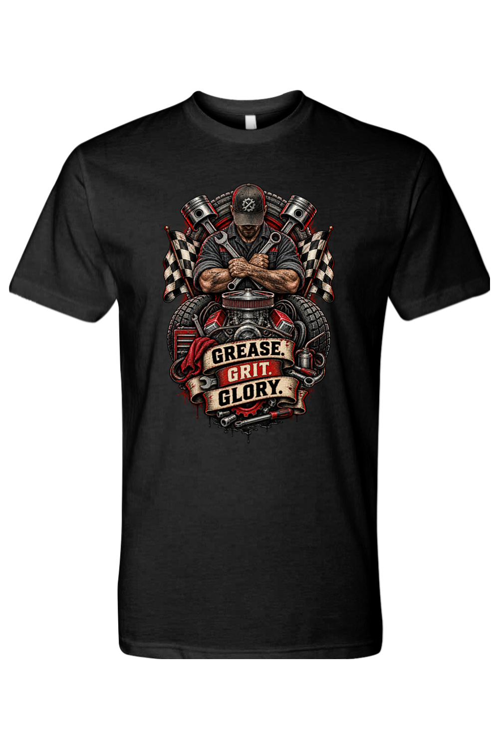 GREASE GRIT GLORT - T-Shirt 2