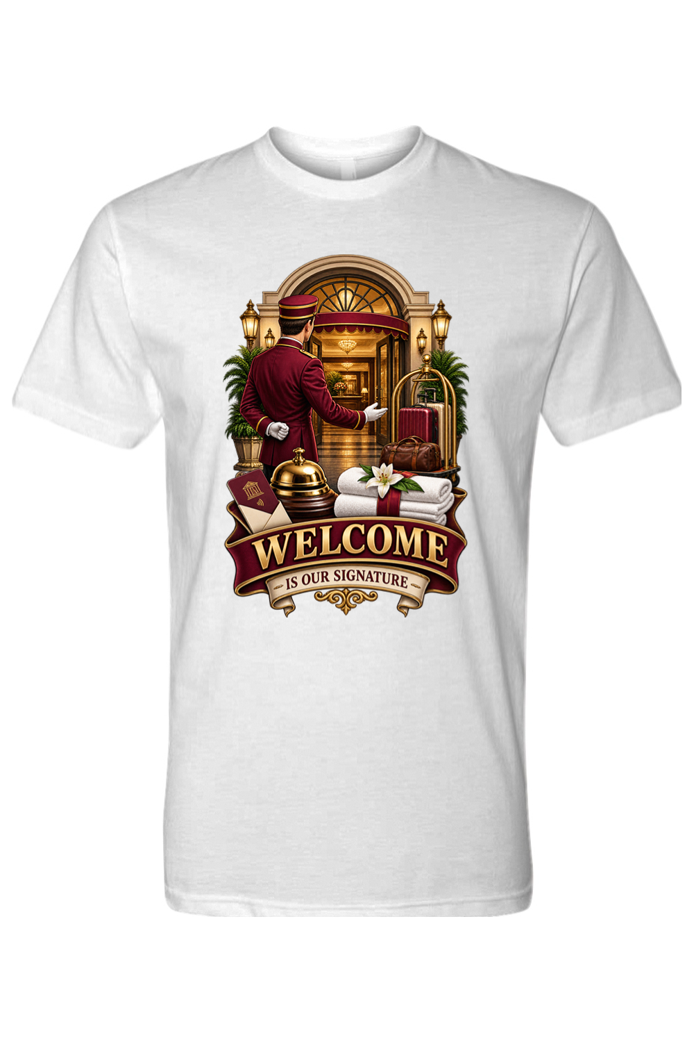 WELCOME IS OUR SIGNATURE - T-Shirt