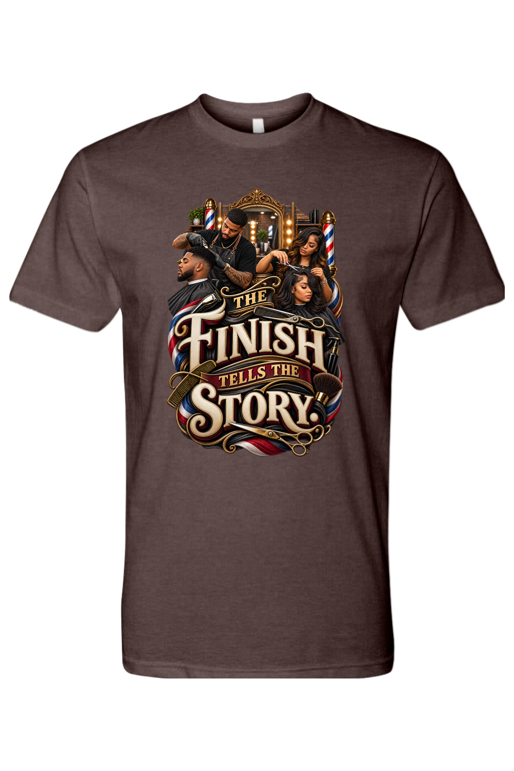 THE FINISH TELLS THE STORY - T-Shirt 4