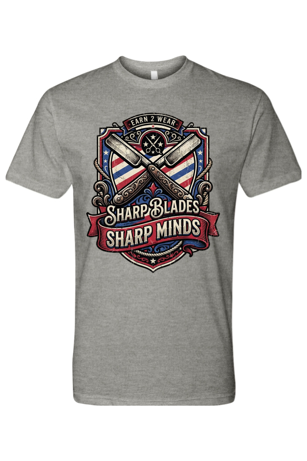 SHARP BLADES SHARP MINDS - T-SHIRT 4