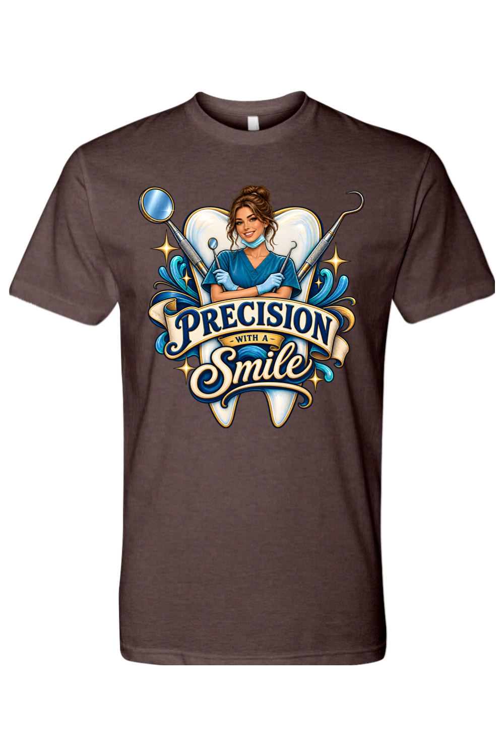 PRECISION WITH A SMILE - T-Shirt 5