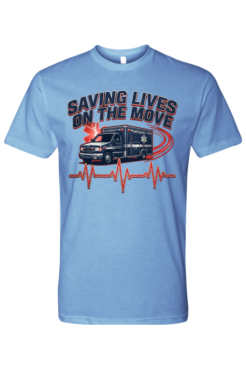 SAVING LIVES ON THE MOVE - T-Shirt 4