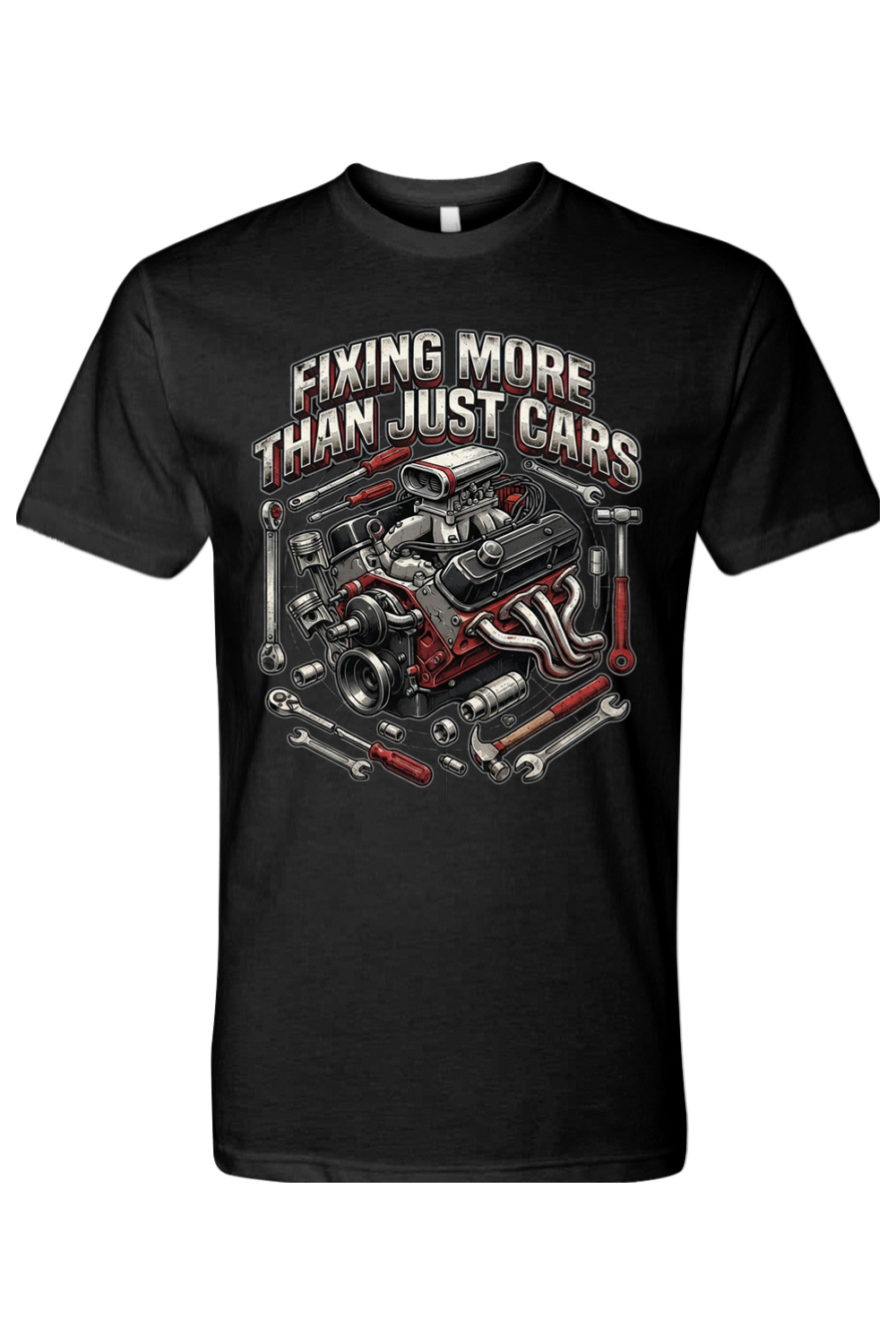 FIXING MORE THAN JUST CARS - T-Shirt 2