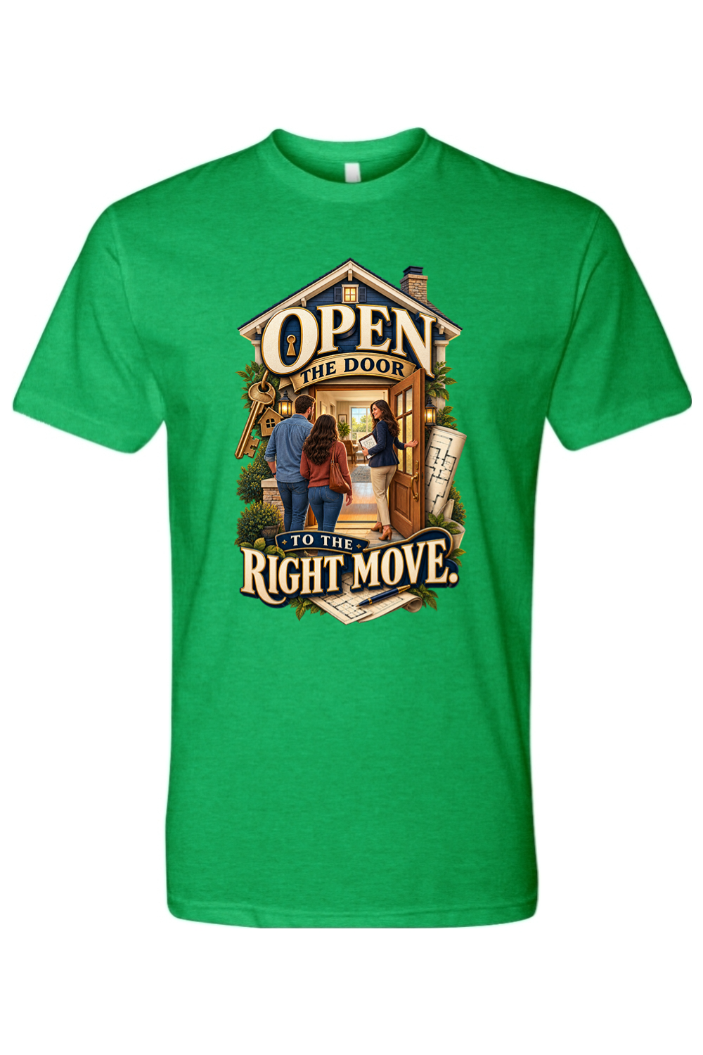 OPEN THE DOOR - TO THE RIGHT MOVE - T-Shirt 5