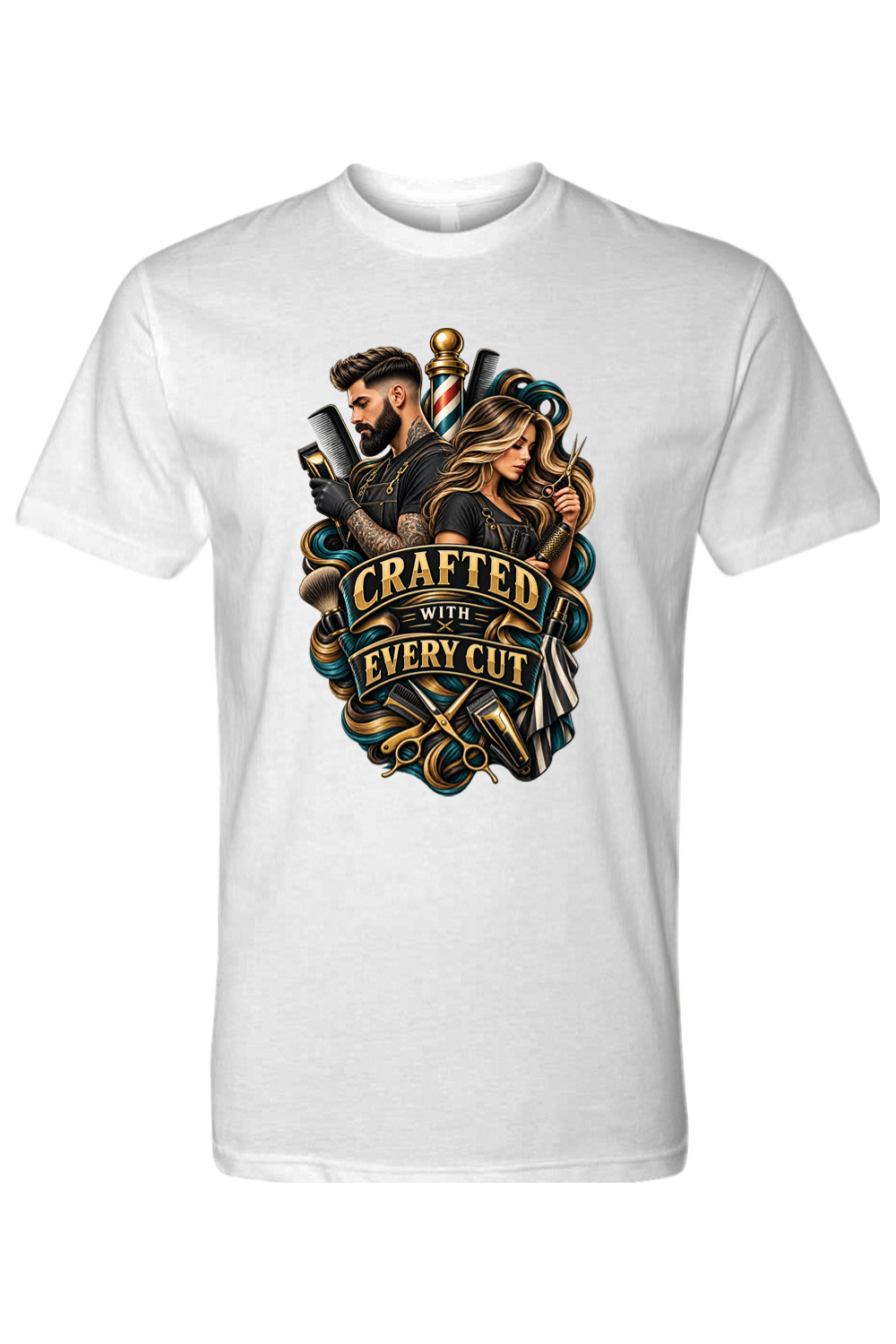 CRAFTED WITH EVERY CUT - T-Shirt