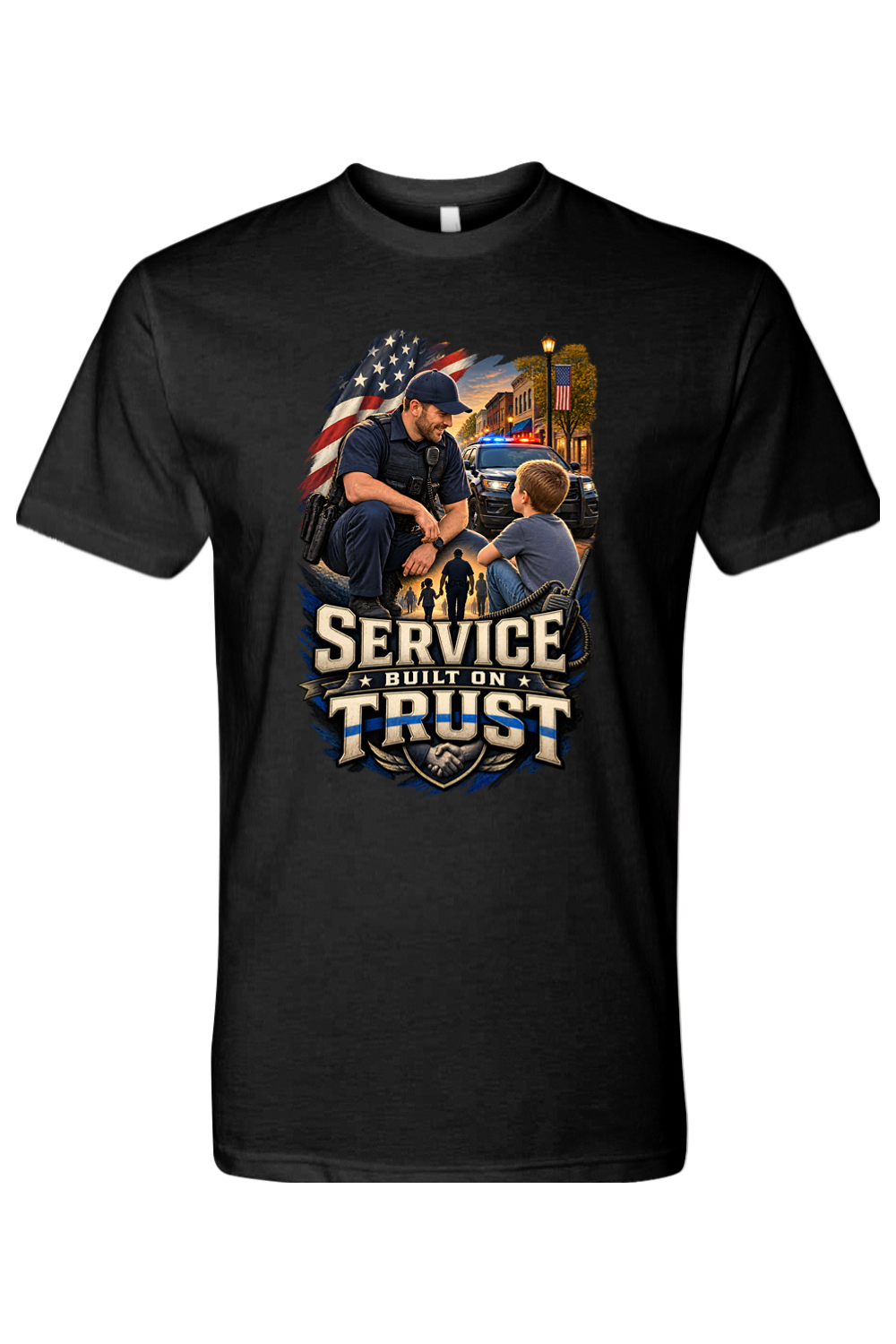 SERVICE BUILT ON TRUST - T-Shirt  2
