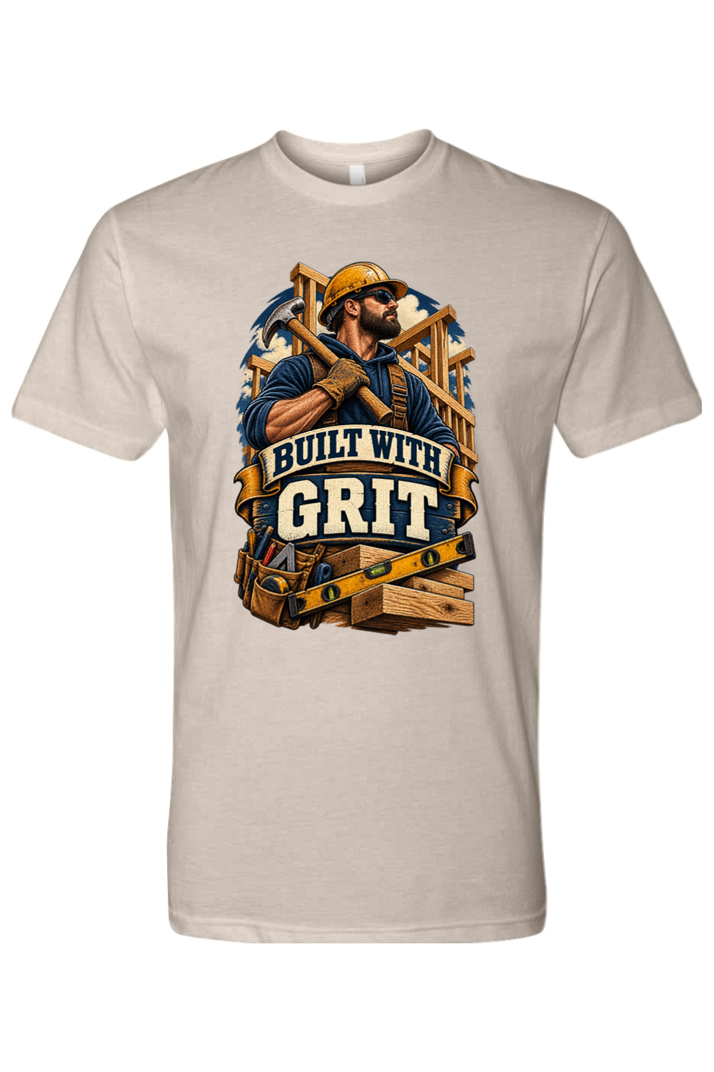BUILT WITH GRIT - T-Shirt 7