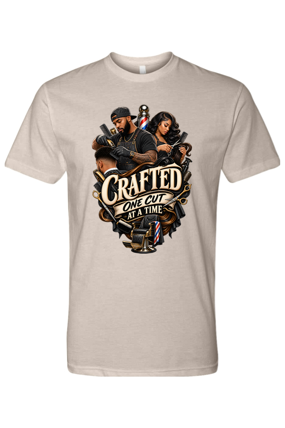 CRAFTED ONE CUT AT A TIME - T-Shirt 7