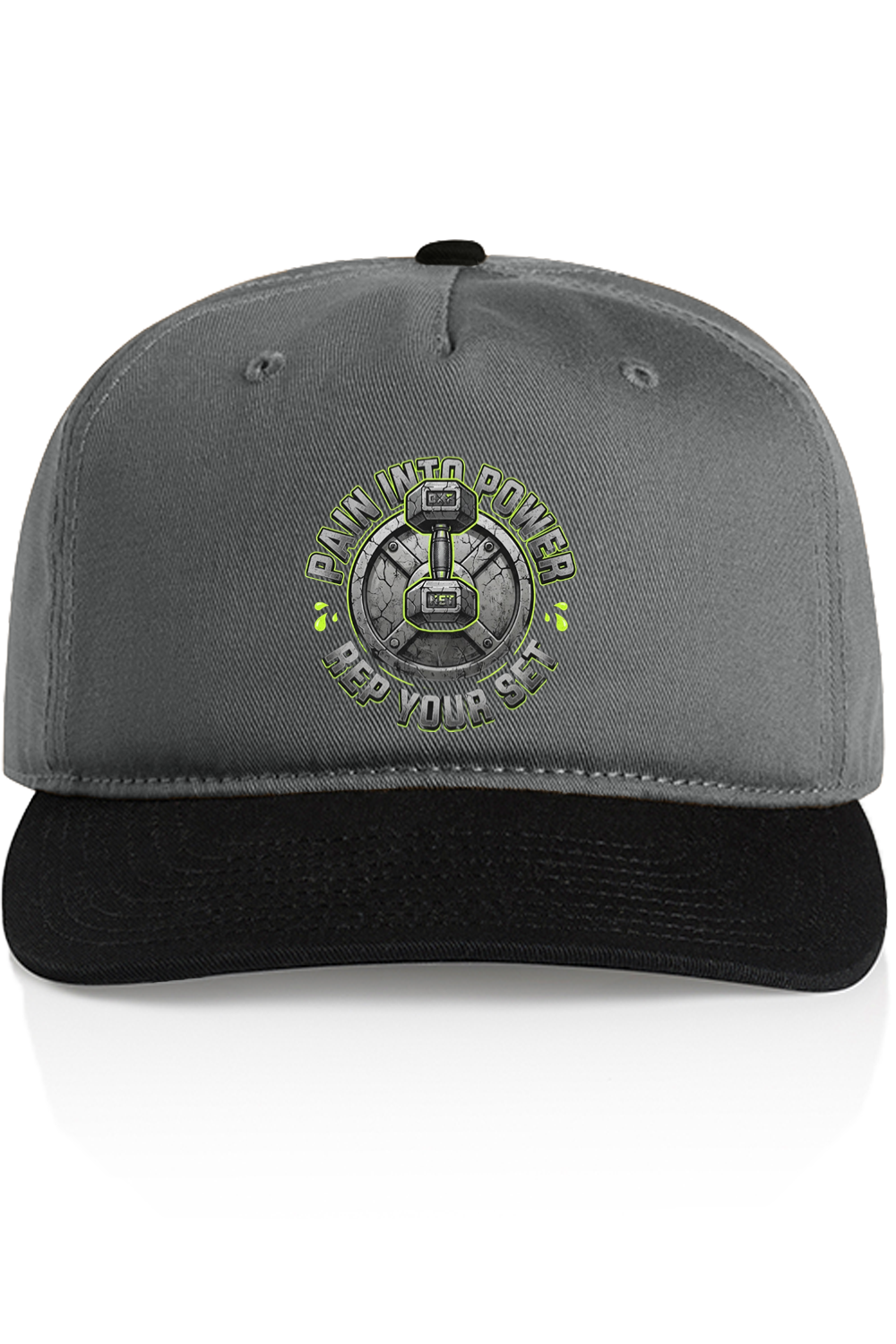 PAIN INTO POWER - REP YOUR SET - Hat 2