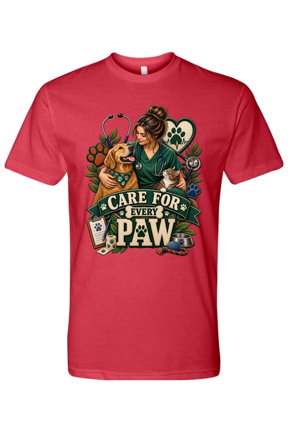 CARE FOR EVERY PAW - T-Shirt 7