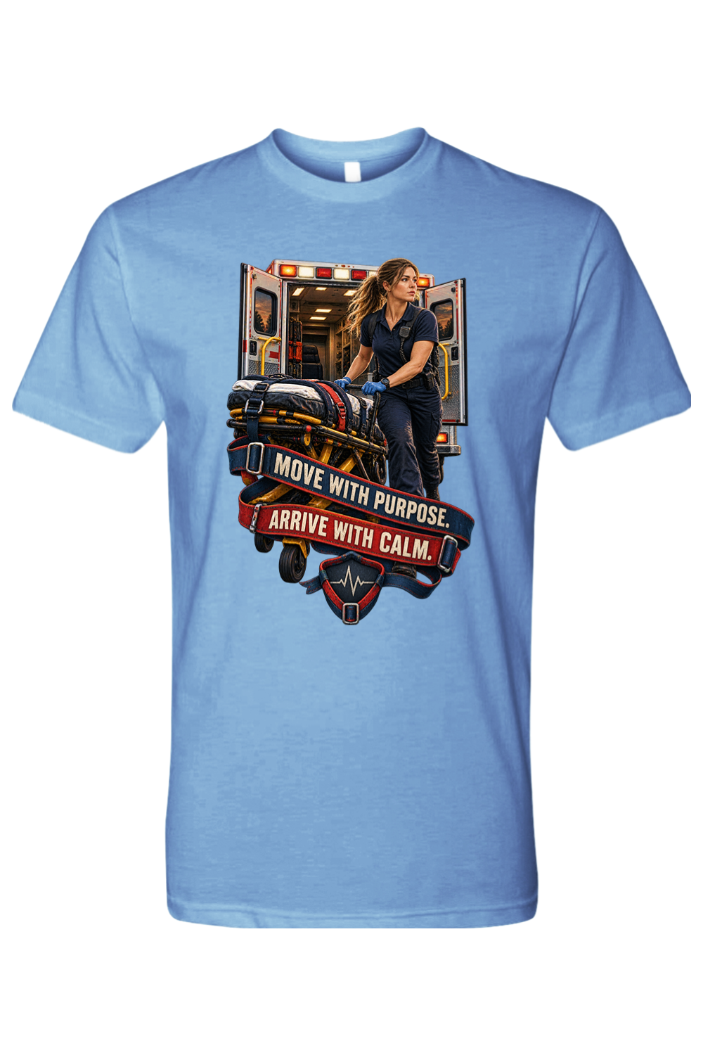 MOVE WITH PURPOSE - ARRIVE WITH CALM - T-Shirt 4