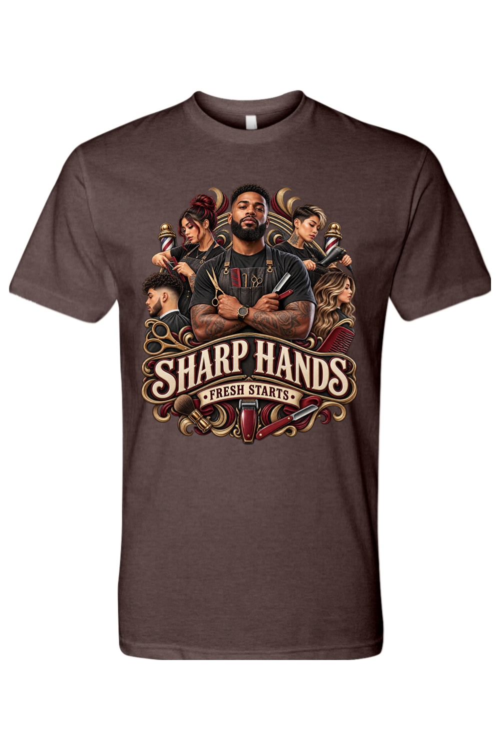SHARP HANDS - FRESH STARTS - T-Shirt 5