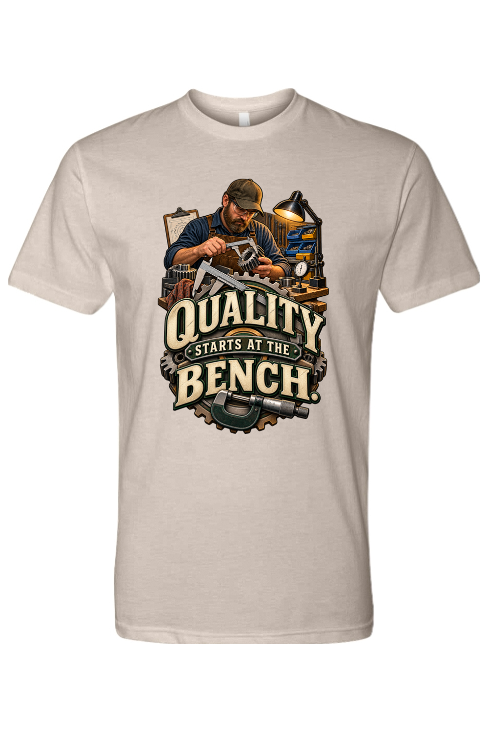 QUALITY STARTS AT THE BENCH - T-Shirt 6