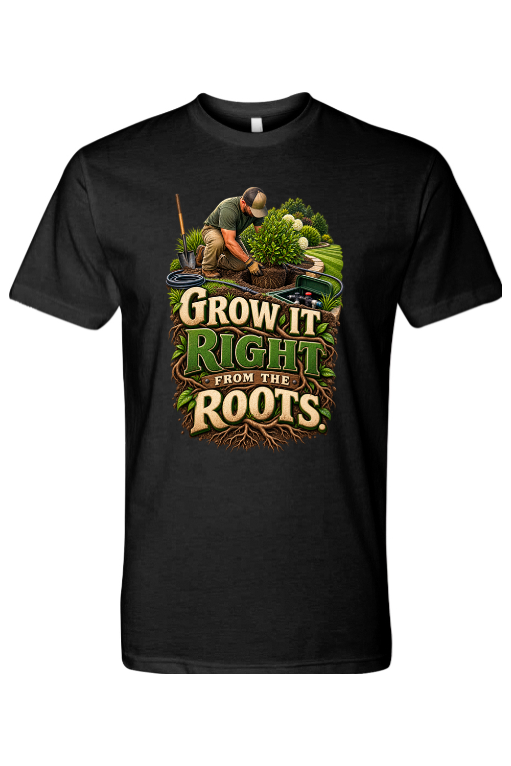 GROW IT RIGHT FROM THE ROOTS - T-Shirts 2