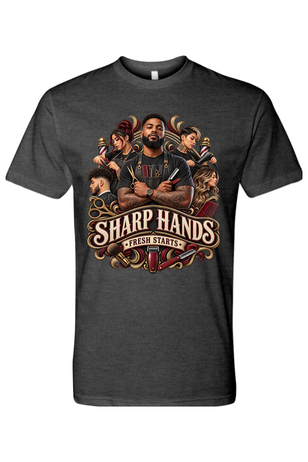 SHARP HANDS - FRESH STARTS - T-Shirt 3