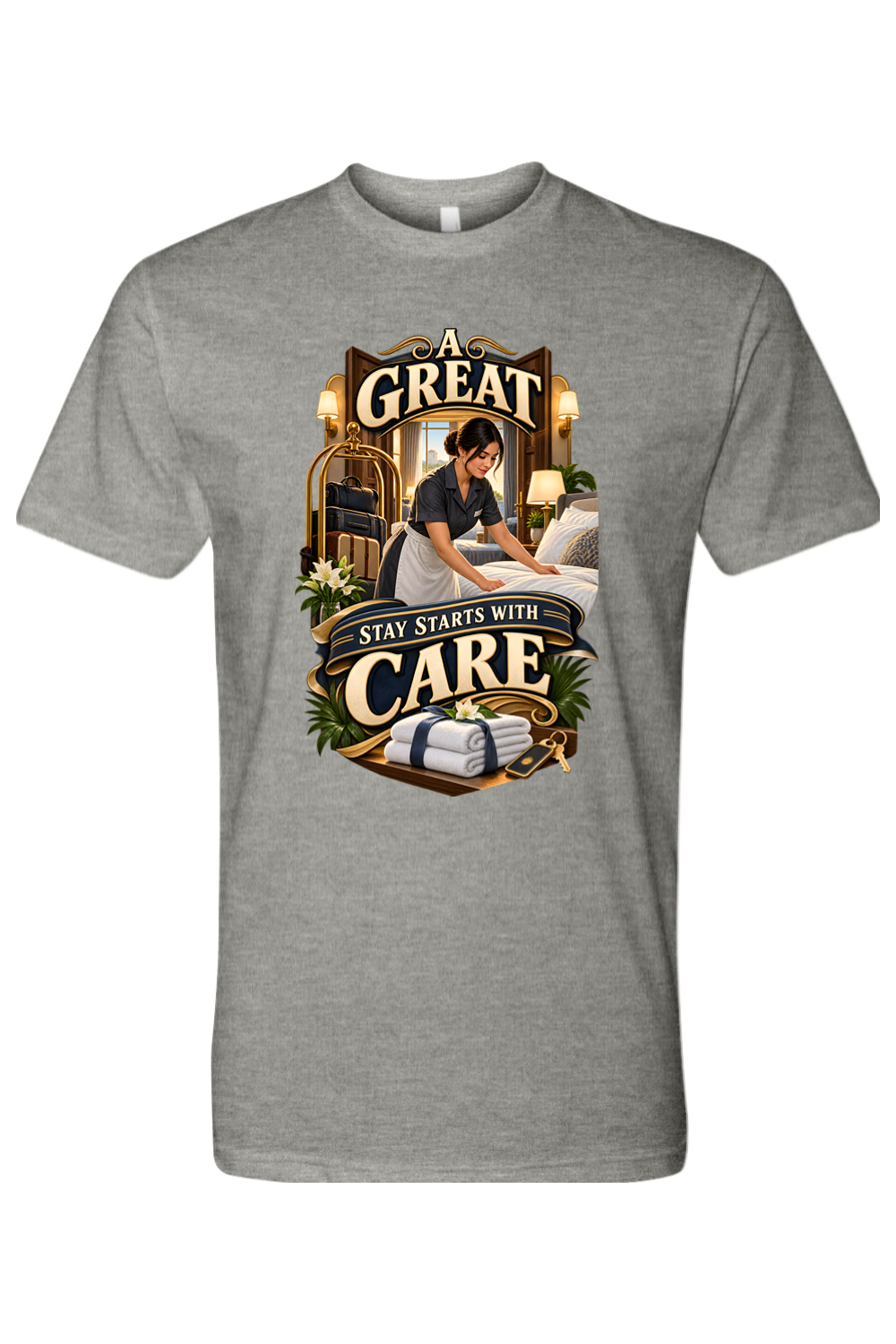 A GREAT STAY STARTS WITH CARE - T-Shirt 3