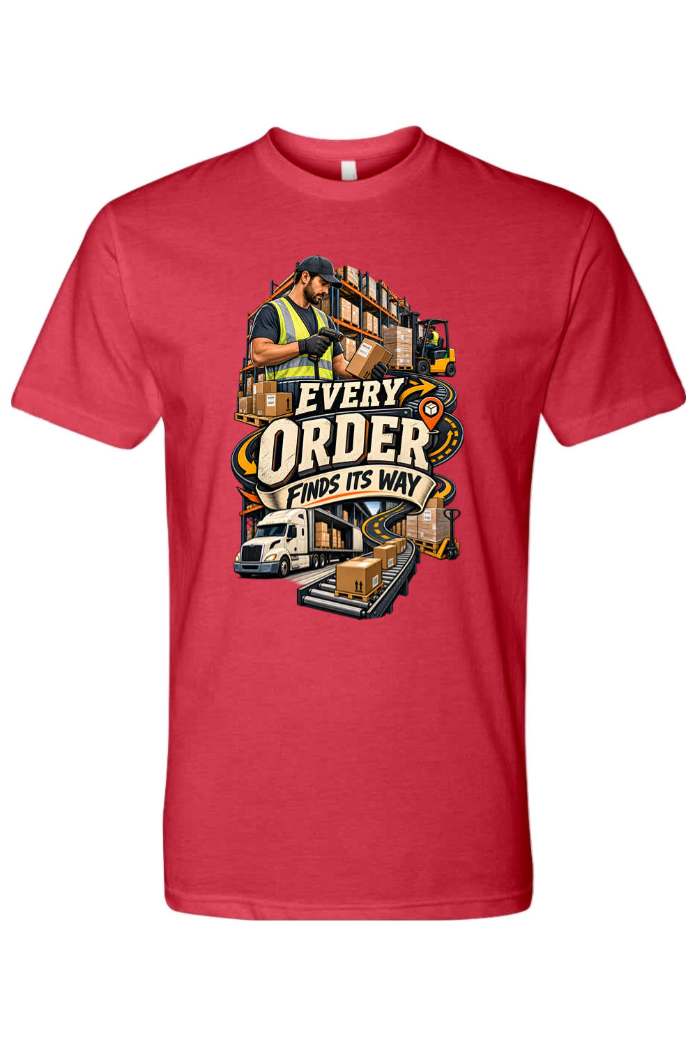 EVERY ORDER FINDS ITS WAY - T-Shirt  6