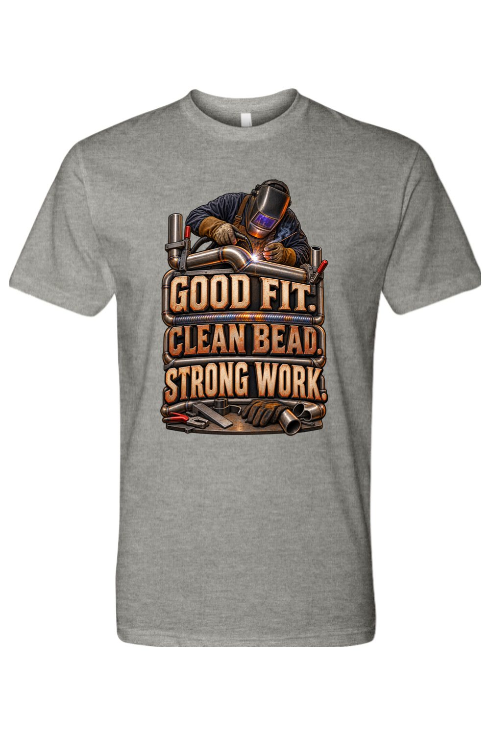 GOOD FIT. CLEAN BEAD. STRONG WORK - T-Shirt 3