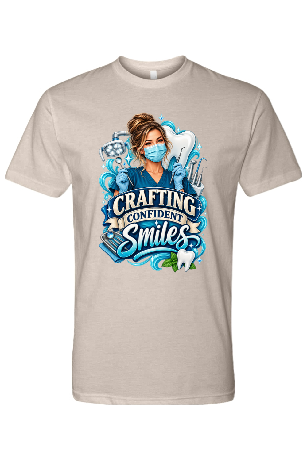 CRAFTING CONFIDENT SMILES - T-Shirt 5