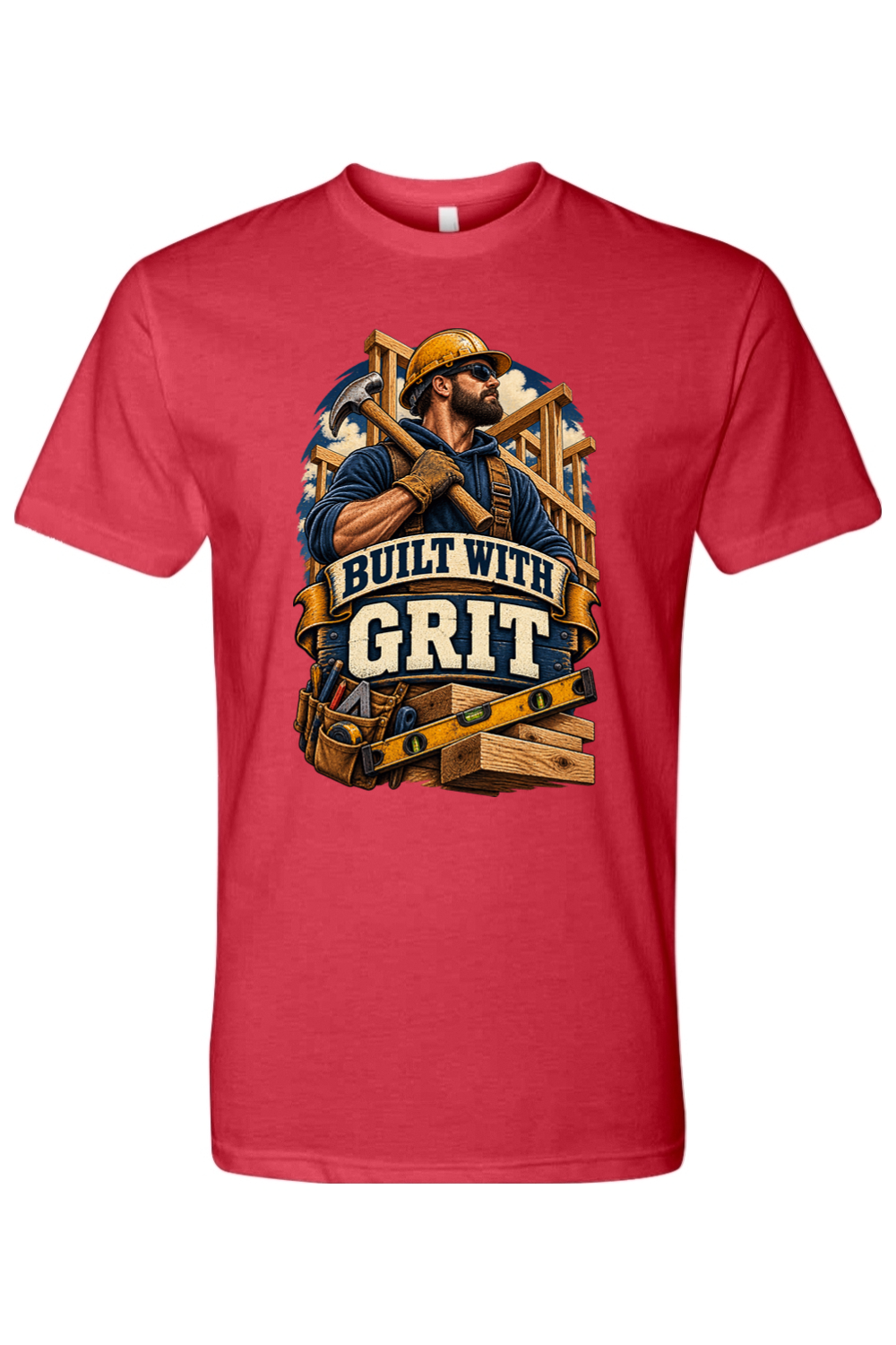 BUILT WITH GRIT - T-Shirt 6