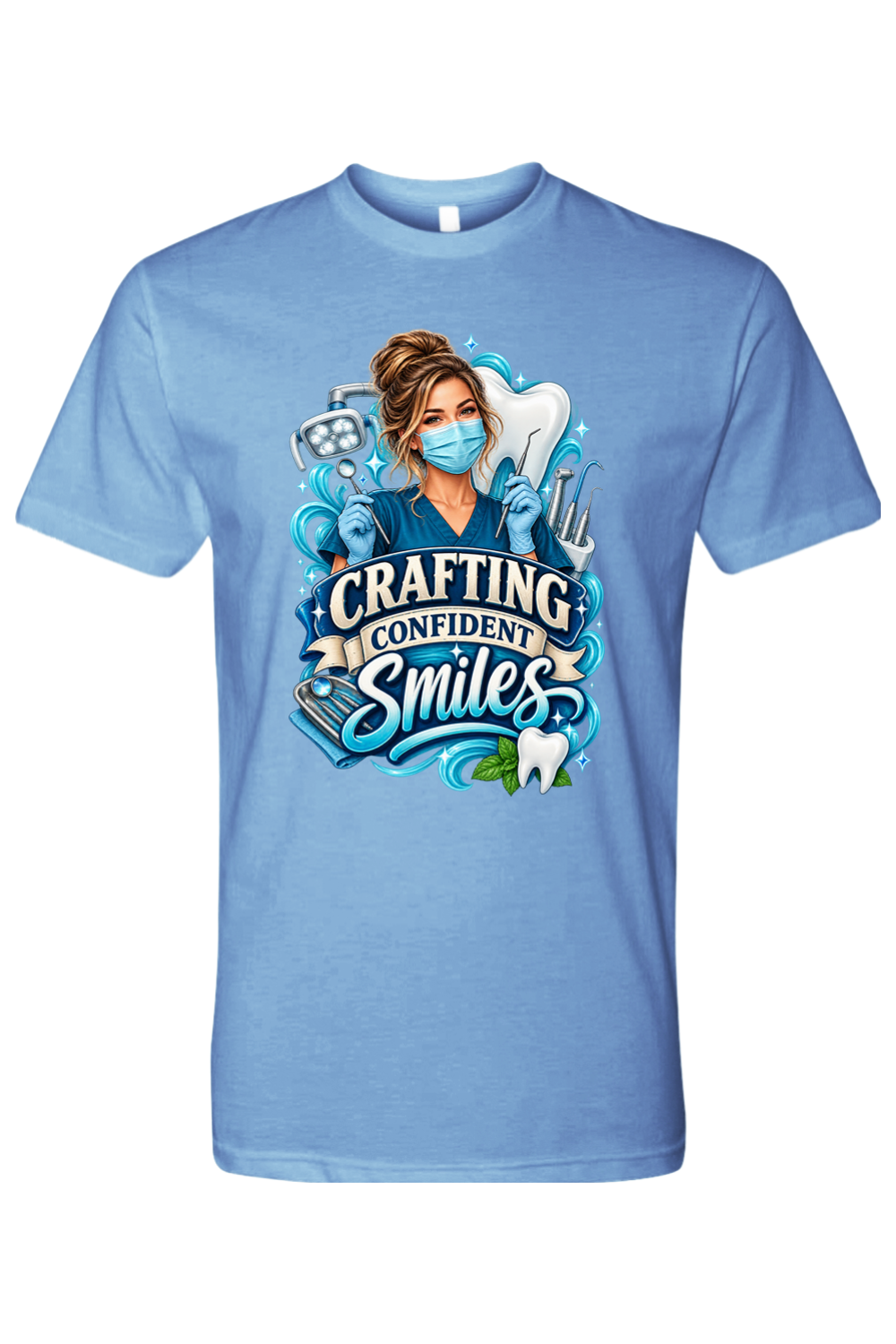 CRAFTING CONFIDENT SMILES - T-Shirt 4