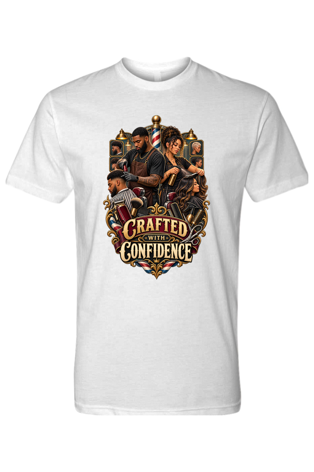 CRAFTED WITH CONFIDENCE - T-Shirt