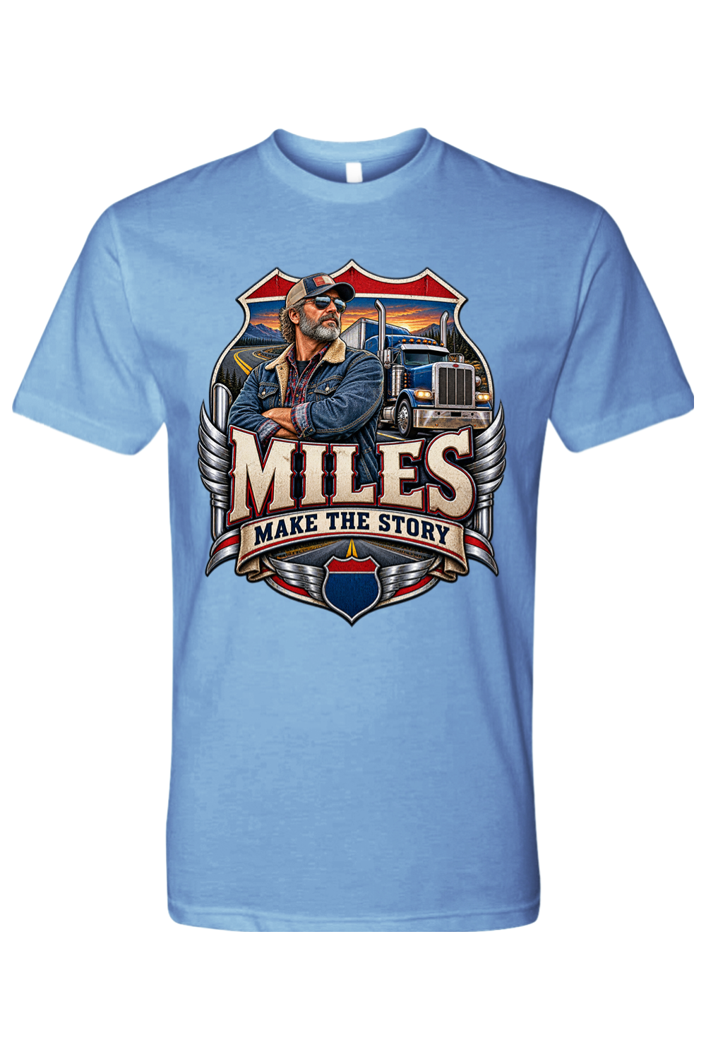 MILES MAKE THE STORY - T-Shirt 7