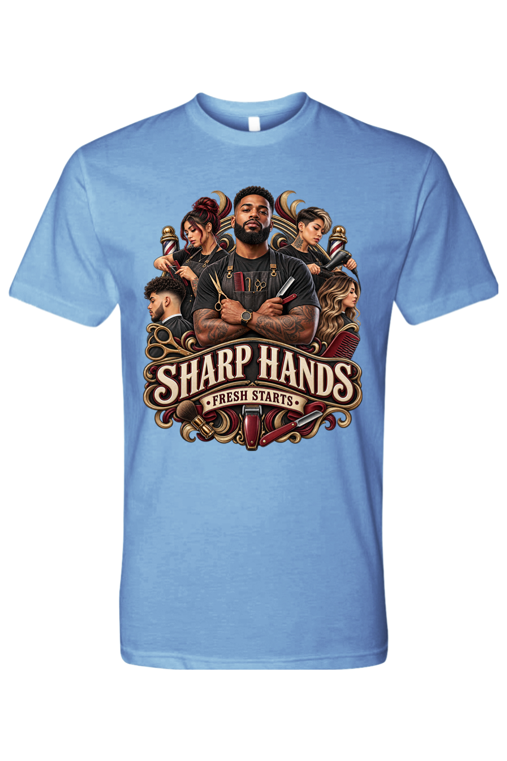 SHARP HANDS - FRESH STARTS - T-Shirt 7