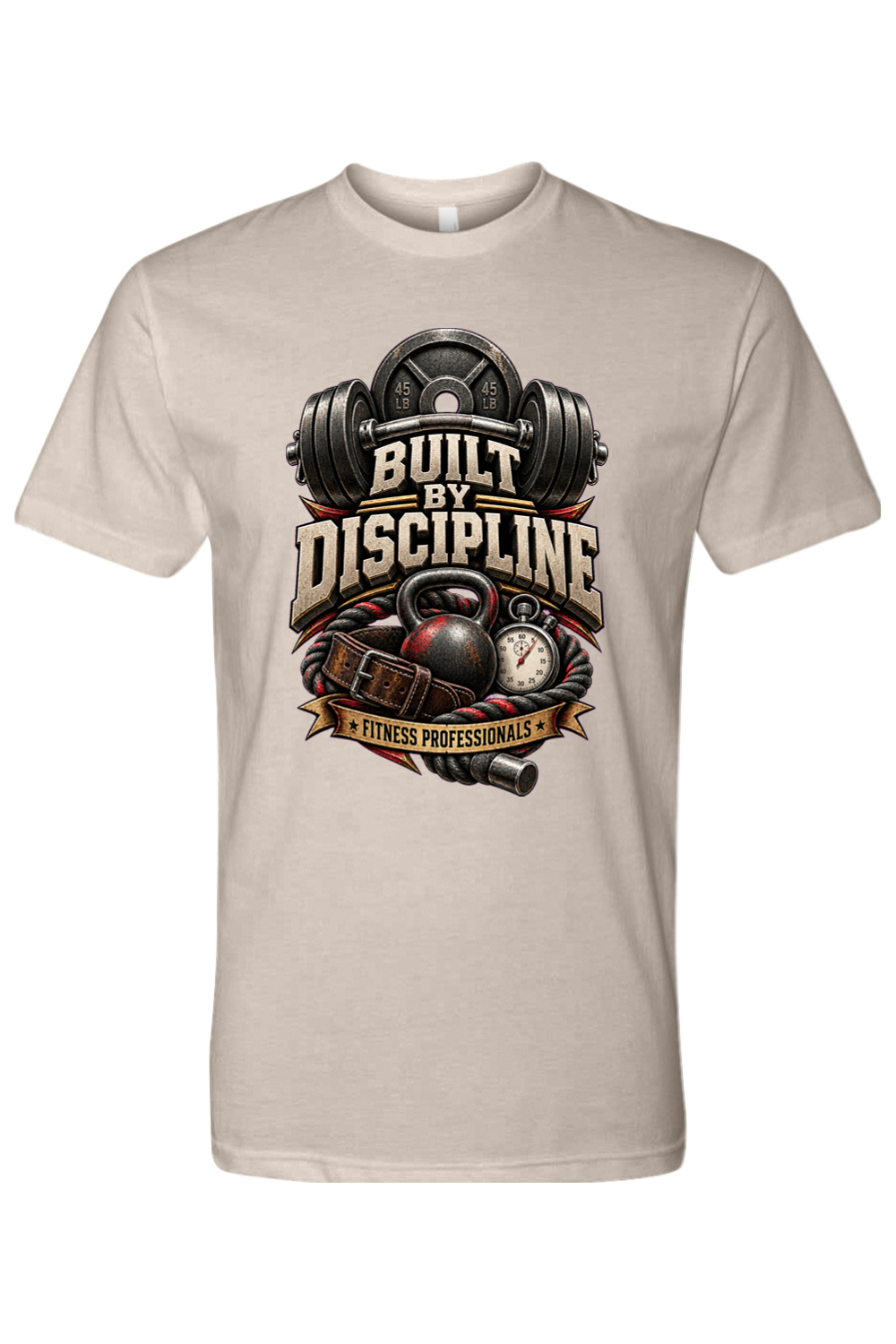 BUILT BY DISCIPLINE - T-Shirt 8