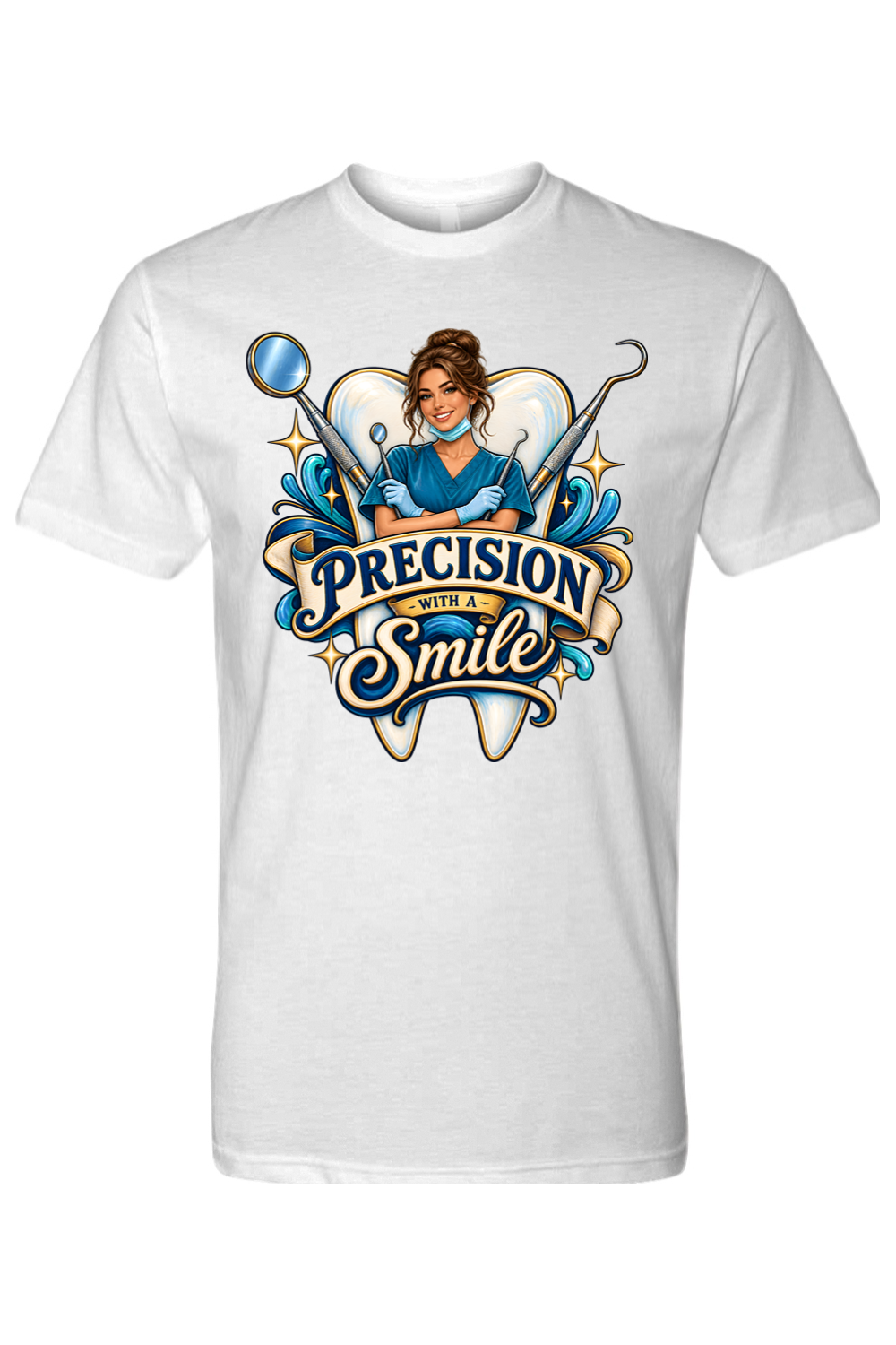PRECISION WITH A SMILE - T-Shirt