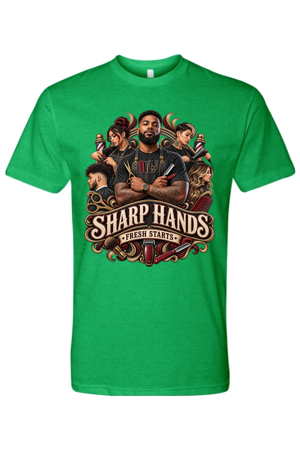 SHARP HANDS - FRESH STARTS - T-Shirt 6