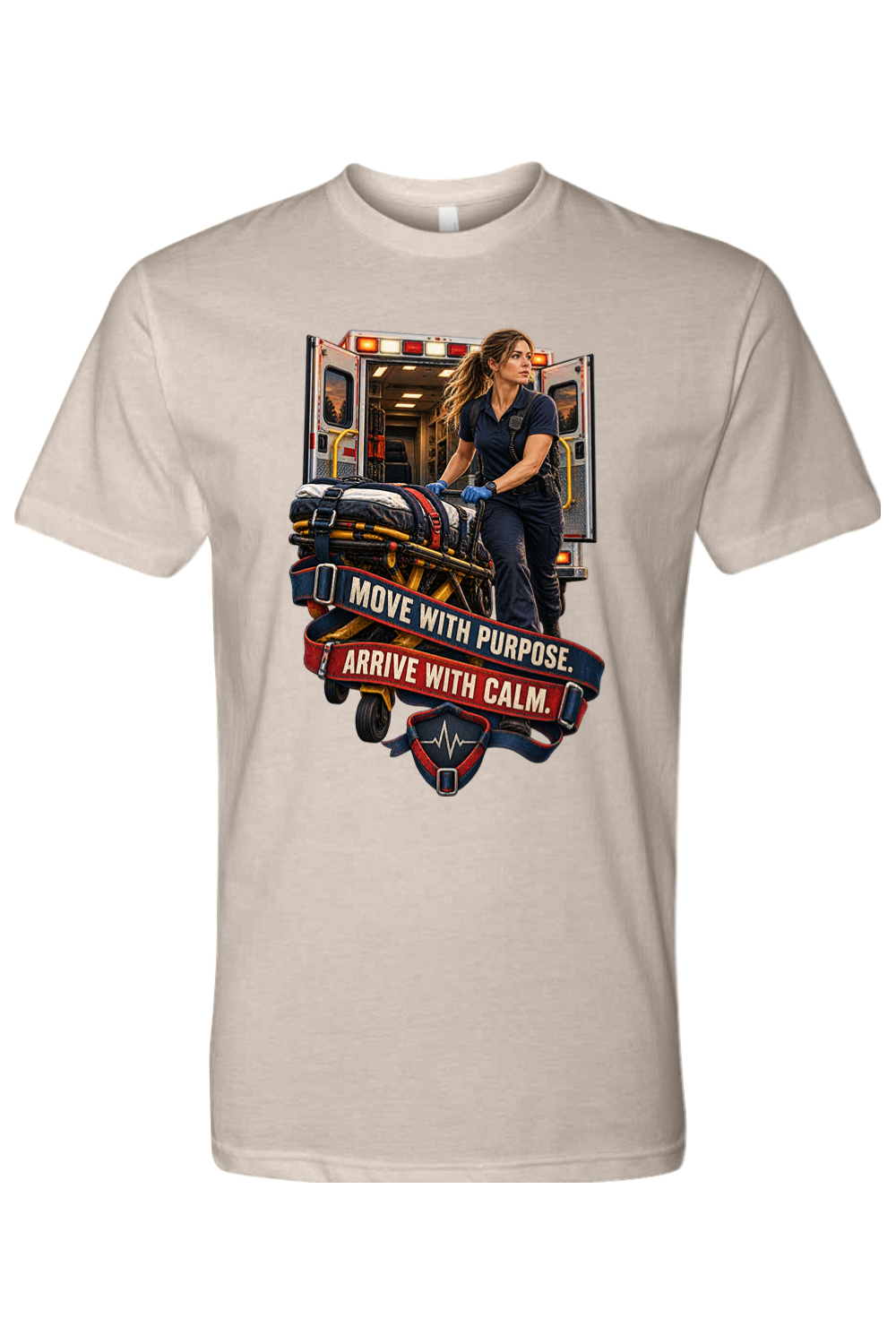 MOVE WITH PURPOSE - ARRIVE WITH CALM - T-Shirt 6